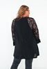 Picture of CURVY GIRL V NECK TOP WITH LACE SLEEVES